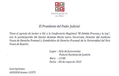 EL DEBIDO PROCESO JUDICIAL el debido proceso judicial: