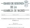  COMPARECENCIA DEL PRESIDENTE DE LA ASOCIACIÓN PRO JURADO EN EL PARLAMENTO DE MADRID INFORMANDO SOBRE LA INSTITUCIÓN DEL JURADO