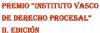  ACTO DE ENTREGA DEL PREMIO "INSTITUTO VASCO DE DERECHO PROCESAL" EN SU II. EDICIN